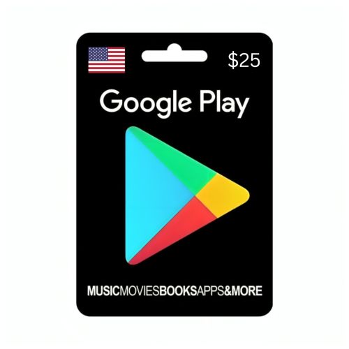 GooglePlay Gift Card 25 USD Digital Card