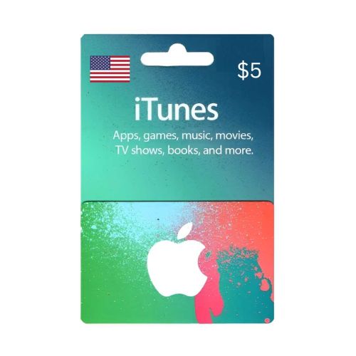 iTunes Gift Card 5 USD Digital Card