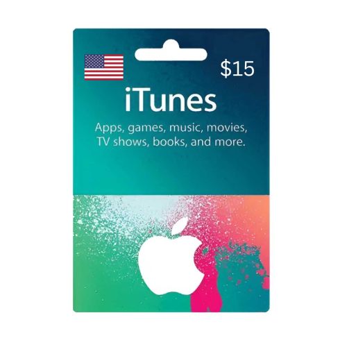 iTunes Gift Card 15 USD Digital Card