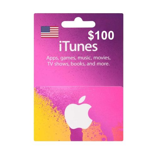 iTunes Gift Card 100 USD Digital Card