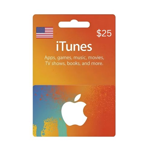 iTunes Gift Card 25 USD Digital Card