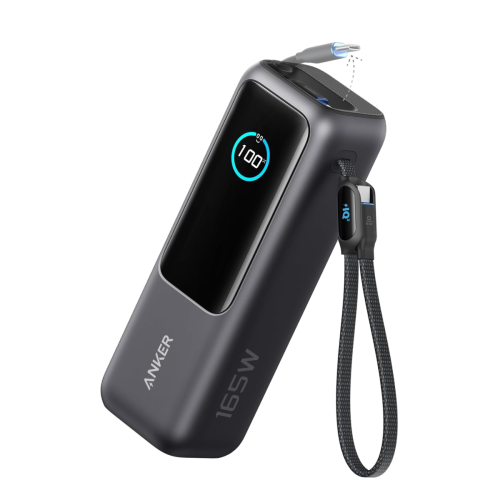 Anker Zolo Power Bank 25K mAh 165W Multi Port – Black