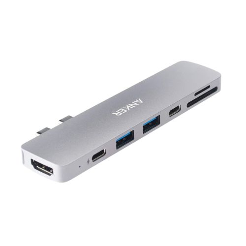 Anker PowerExpand 7-in-2 USB-C Hub - Grey