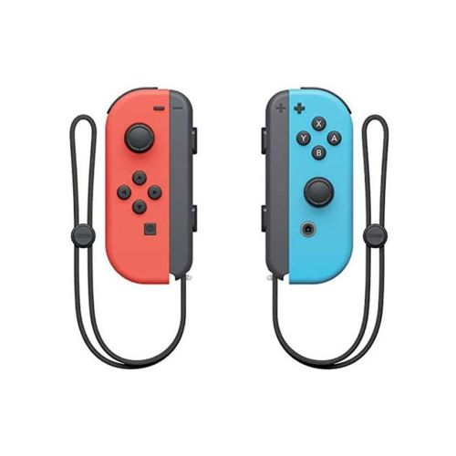 Nintendo joy-con Controllers Neon Red Blue
