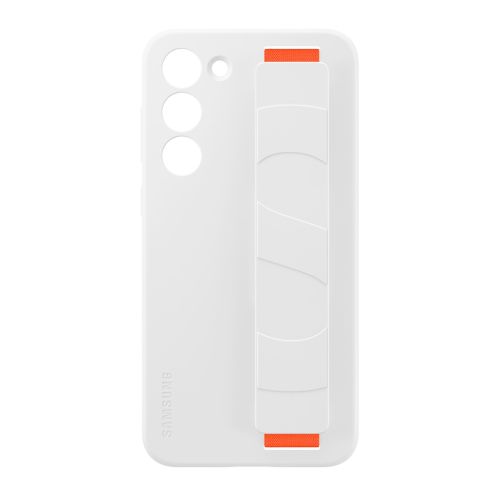 Samsung Galaxy S23+ Silicone Grip Cover - White