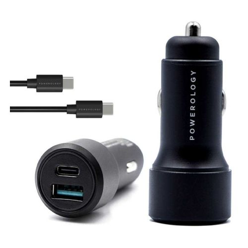 Powerology 38W Ultra-Quick Car Charger
