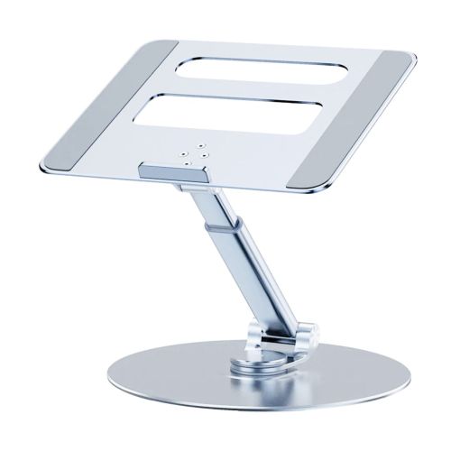 X&X BE02 Multifunctional Laptop Metal Stand - Silver