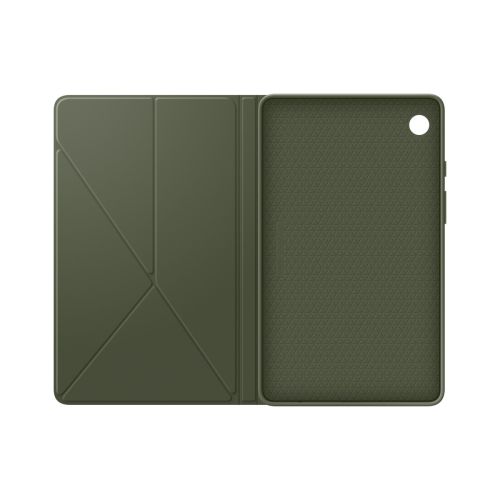 Samsung Tab A9 Book Cover – Black – Green