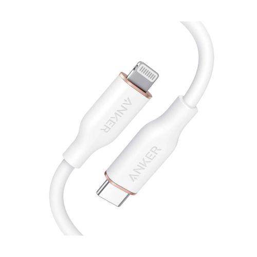 Anker PowerLine III Flow USB-C To Lighting Cable 0.9m - White