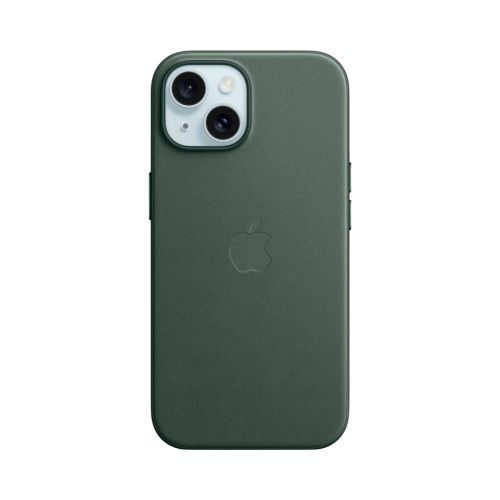 Apple FineWoven Case with MagSafe for iPhone 15 Plus - Evergreen