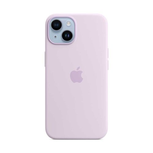 Apple Silicone Case with MagSafe For iPhone 14 - Lilac