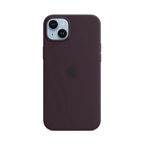 Apple Silicone Case with MagSafe for iPhone 14 Plus - Elderberry