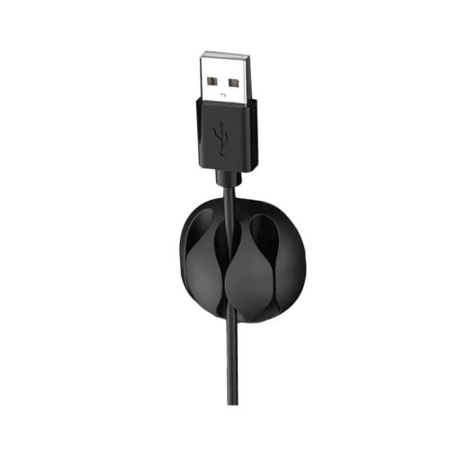 Green Lion 10-in-1 Cable Organizer – Black