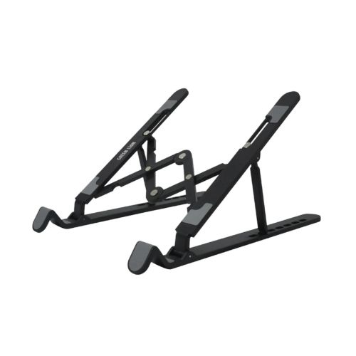 Green Lion Foldable Laptop Stand 7 Tilts - Black