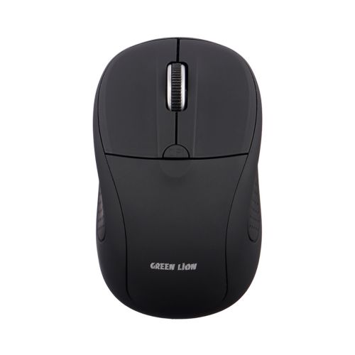 Green Lion G200 Wireless Mouse - Black