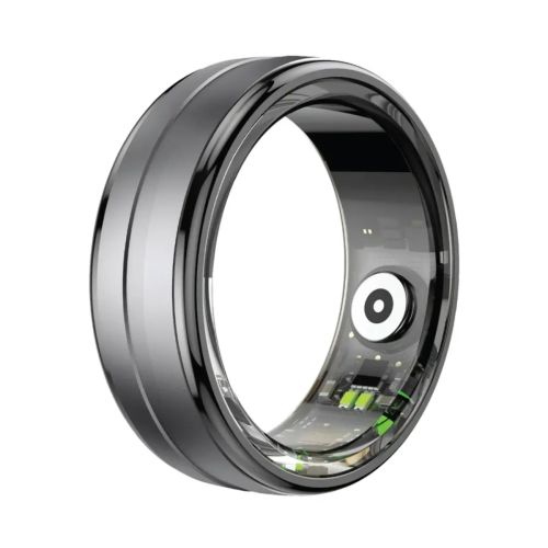 Green Lion Smart Health Tracker Ring Size 10 - Black