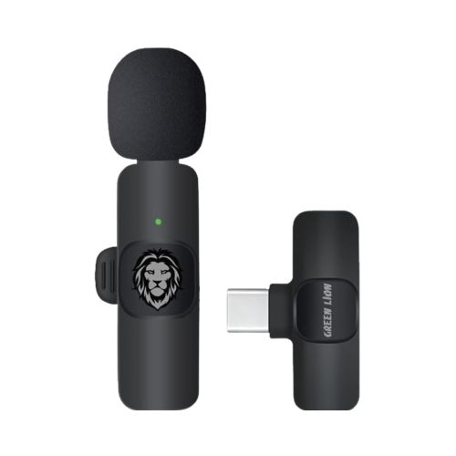 Green Lion Solo Wireless Microphone – Black