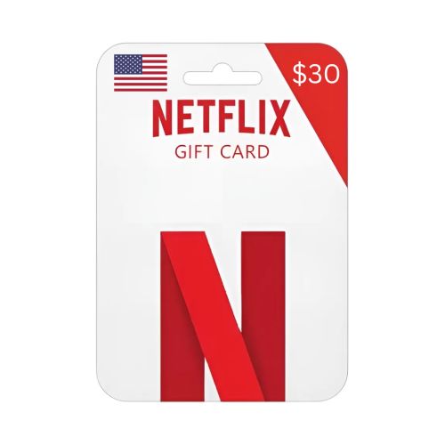 Netflix Gift Card 30 USD Digital Card