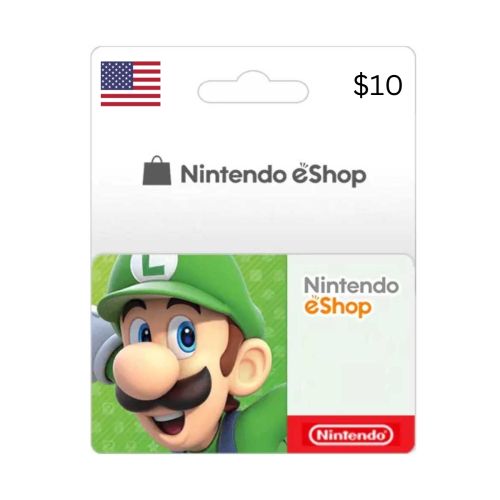 Nintendo eShop Gift Card 10 USD Digital Card