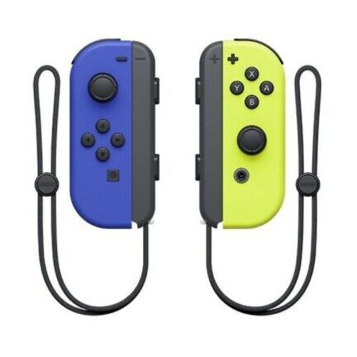 Nintendo joy-con Controllers –  Neon Blue - Neon Yellow