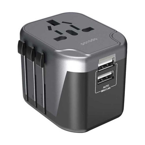 Porodo Dual Port Universal Travel Charger Pd 18w With Dual USB Port