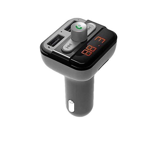 Porodo Wireless Hands-free Car Kit With Built-in Fm Transmitter 3.4amp - 15w
