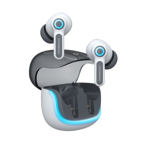 Powerology Quard Mic ENC TWS Earphone - White