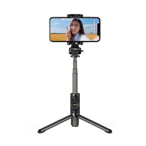 Remax P10 Bluetooth Selfie Stick with Remote Control and Tripod Mode
