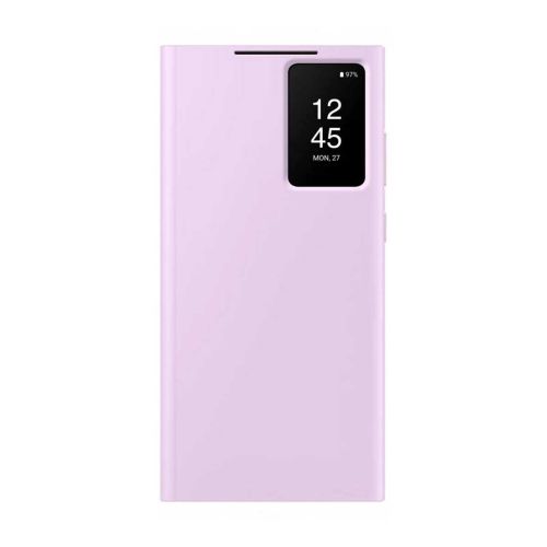 Samsung Galaxy S23 Ultra Smart View Wallet Cover - Lavender