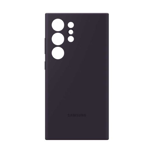 Samsung Galaxy S24 Ultra Silicone Case - Dark Violet 