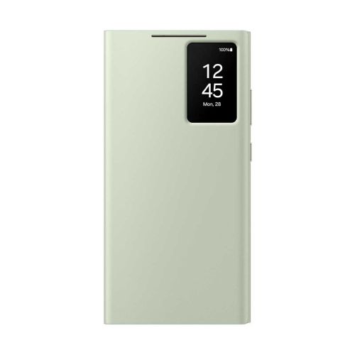 Samsung Galaxy S24 Ultra Smart View Wallet Cover - Light Green