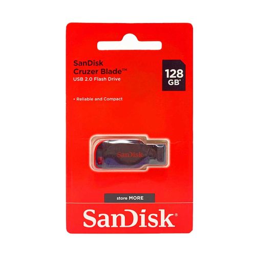 SanDisk Cruzer Blade USB 128GB Flash Drive