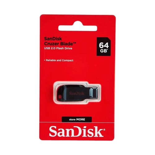 SanDisk Cruzer Blade USB 64GB Flash Drive
