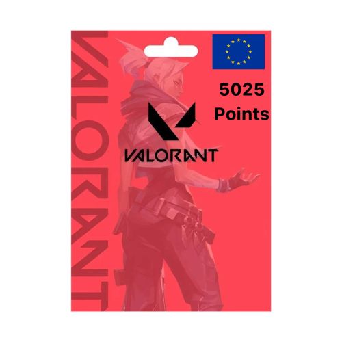 Valorant Gift Card - 5025 VP Digital Card