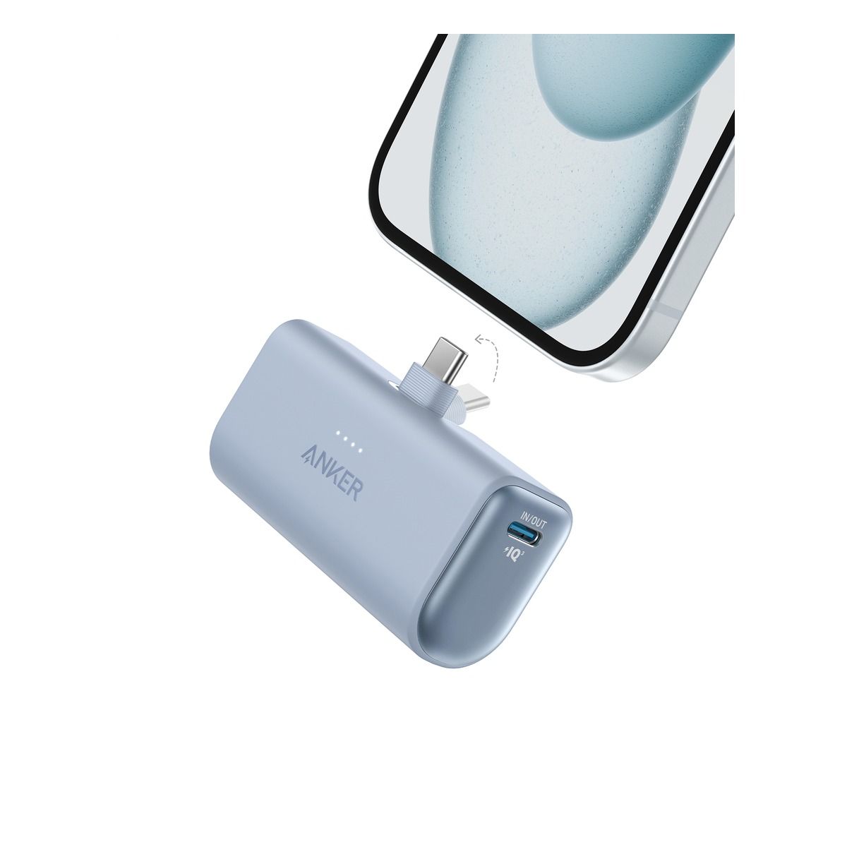 Anker Nano Power Bank 5000mAh 22.5W with Built-In USB-C – Blue | PowerBank