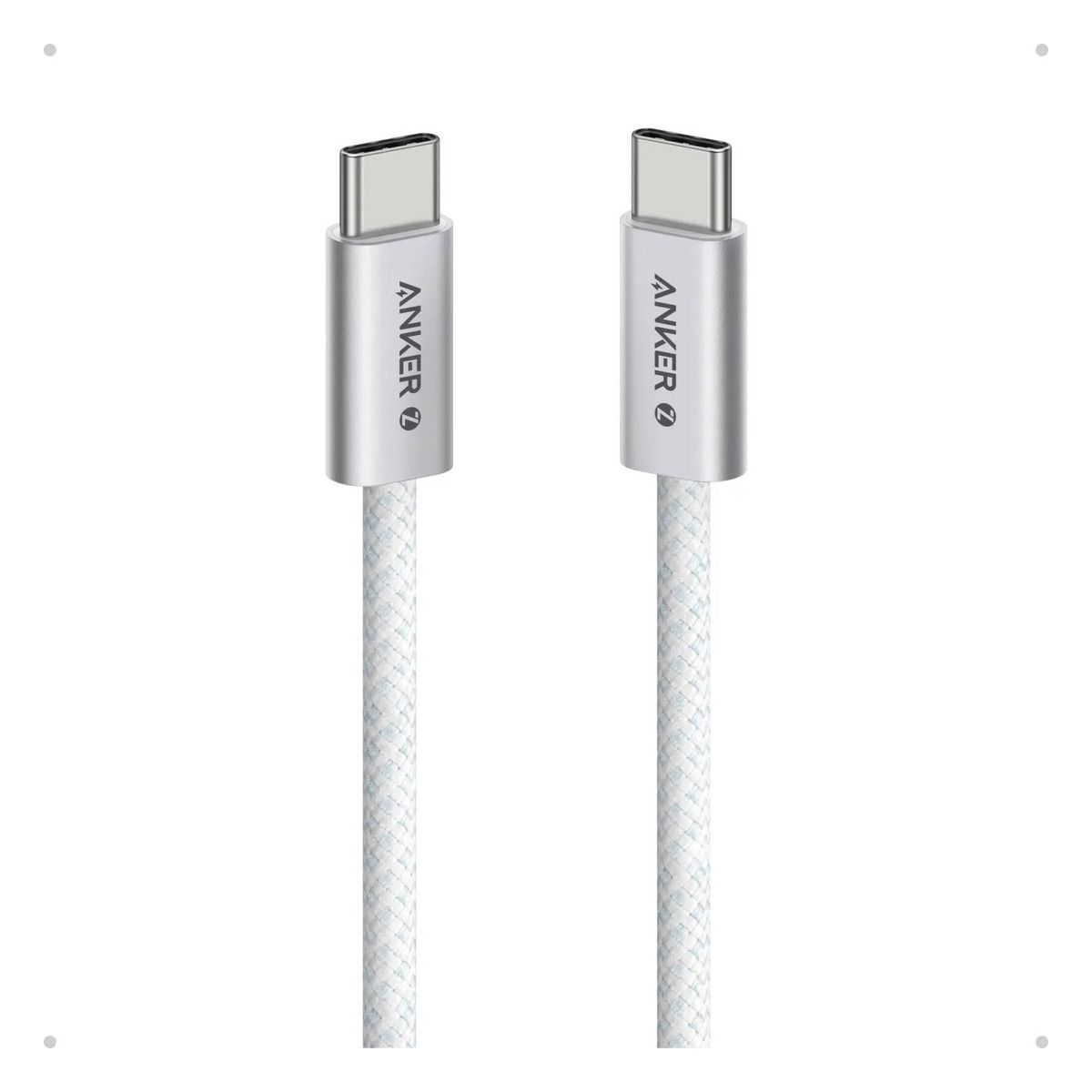 Anker Zolo USB-C to USB-C Cable 240W 0.9m (3ft) – White | Cables