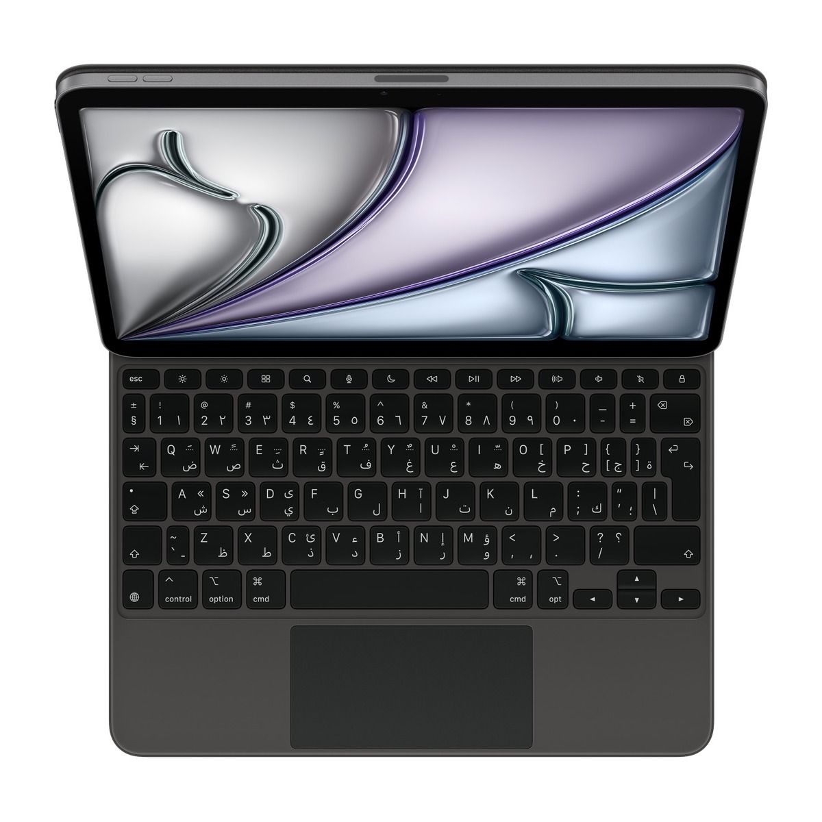 Apple Magic Keyboard for iPad Air 11-inch (M3) - Arabic - Black