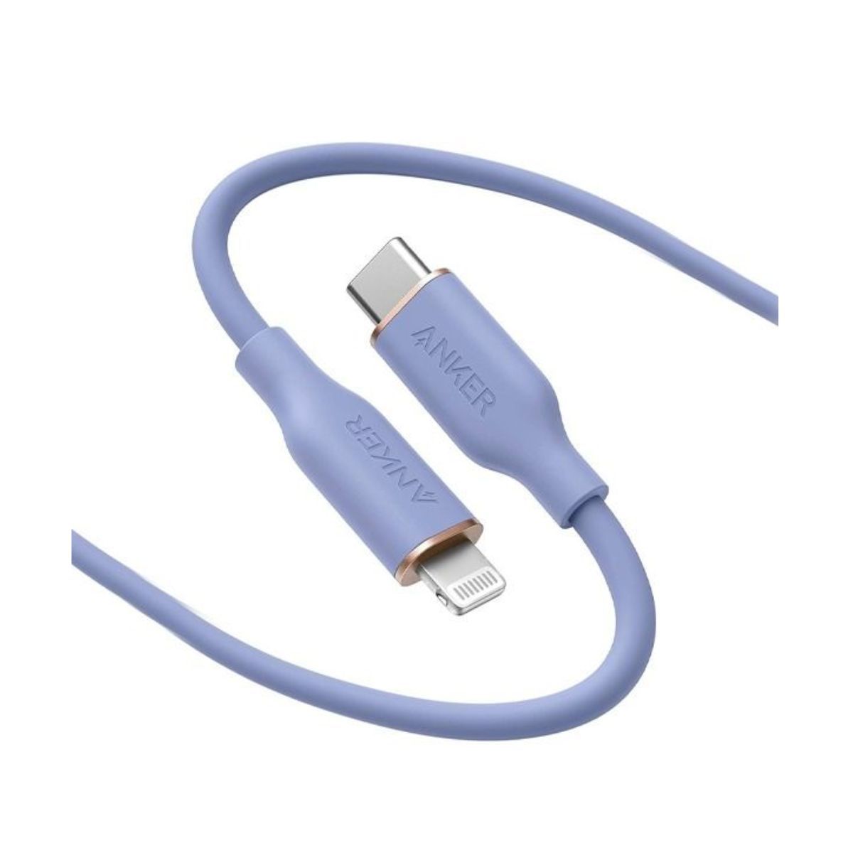 Anker PowerLine III Flow USB-C to Lightning Cable 6ft/1.8m - Purple | Cables