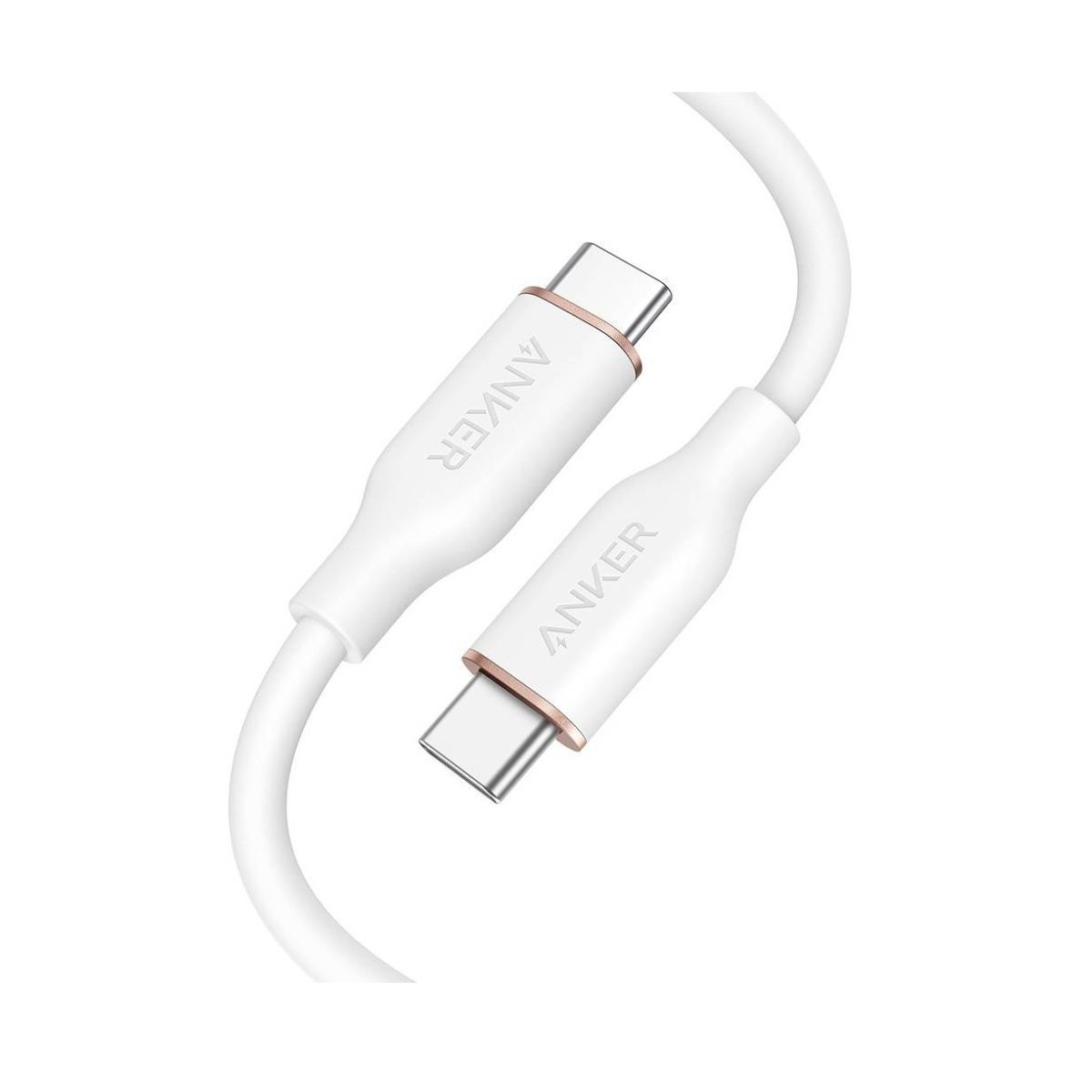 Anker PowerLine III Flow USB-C to USB-C 100W (1.8m/6ft) - White | Cables