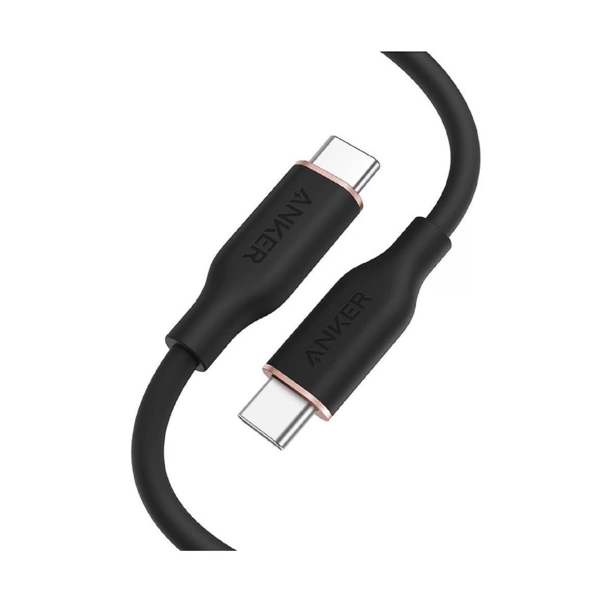 Anker PowerLine III Flow USB-C to USB-C 100W (1.8m/6ft) - Black | Cables