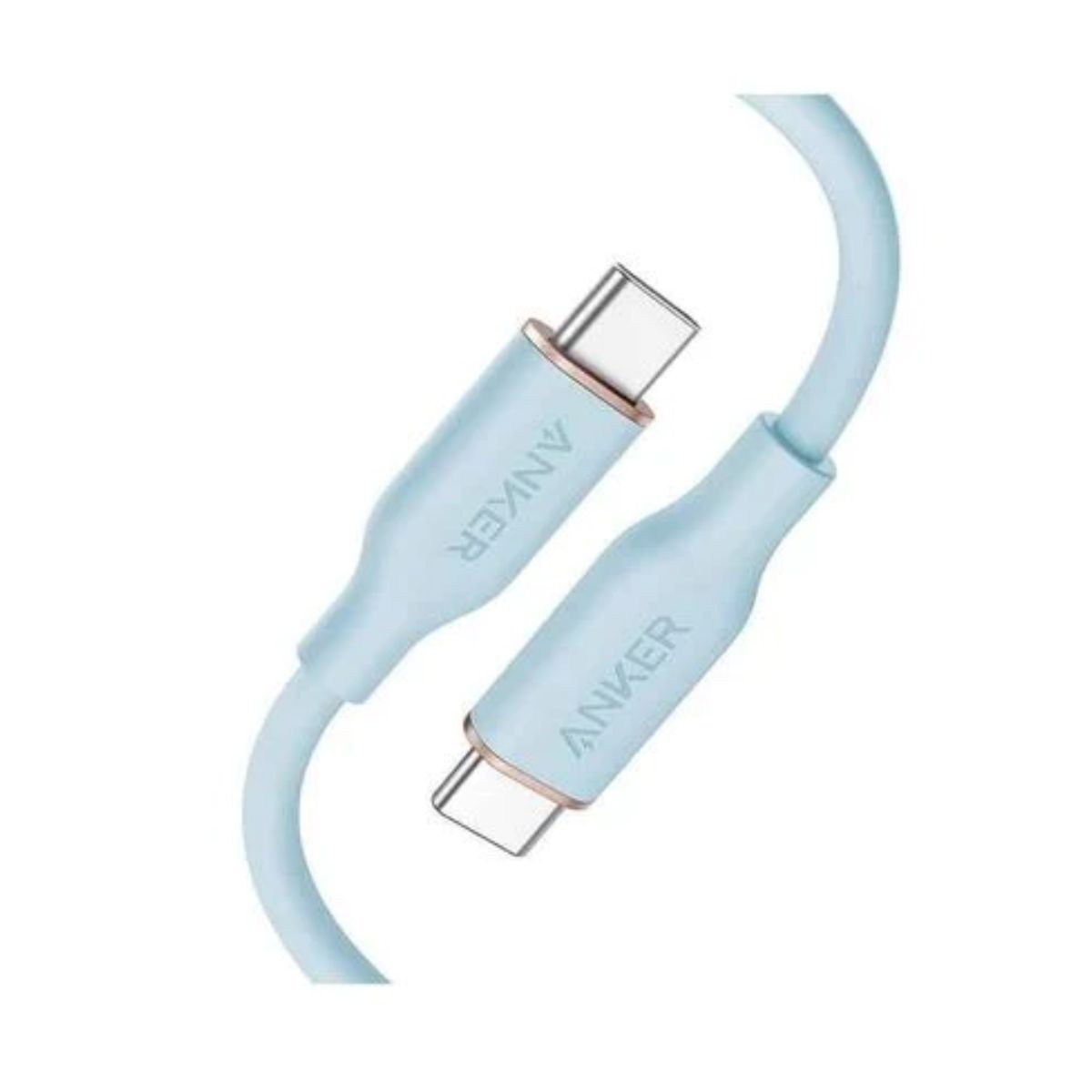 Anker PowerLine III Flow USB-C to USB-C 100W (0.9m/3ft) - Blue | Cables
