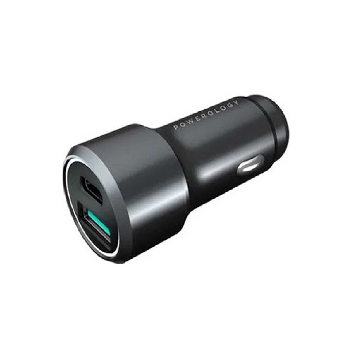 Powerology Aluminum USB+ Pd Car Charger With Type-c Cable 0.9m | Cables