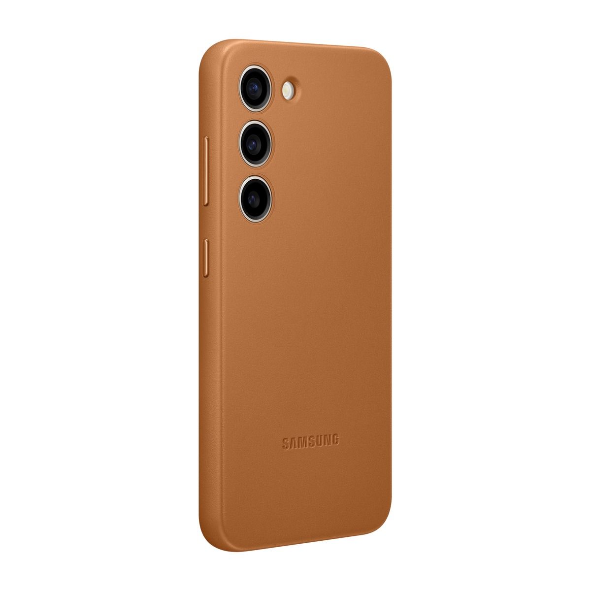 Samsung Galaxy S23 Leather Cover - Camel | Samsung Galaxy Cover