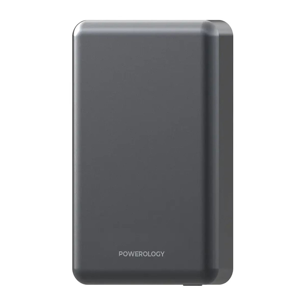 Powerology Blanc25 10000mAh PD 25W Qi2.2 MagSafe Powerbank – Grey | PowerBank Powerology Blanc25 10000mAh PD 25W Qi2.2 MagSafe Powerbank – Grey | PowerBank