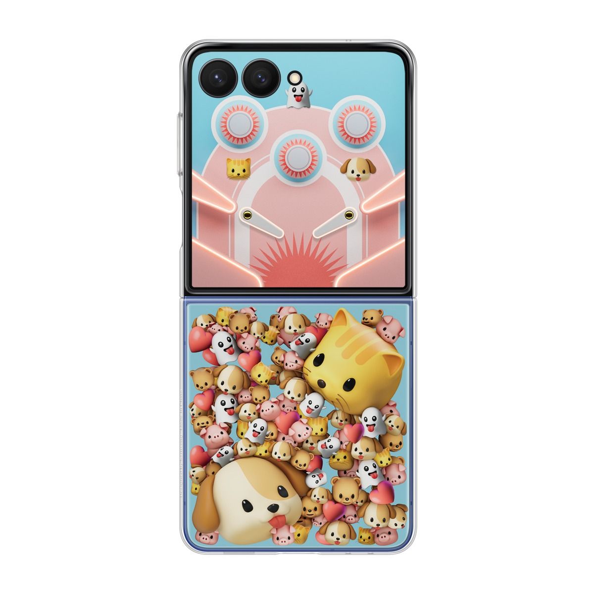 Samsung Galaxy Z Flip7 Flipsuit Case – Clear | Samsung Galaxy Cover