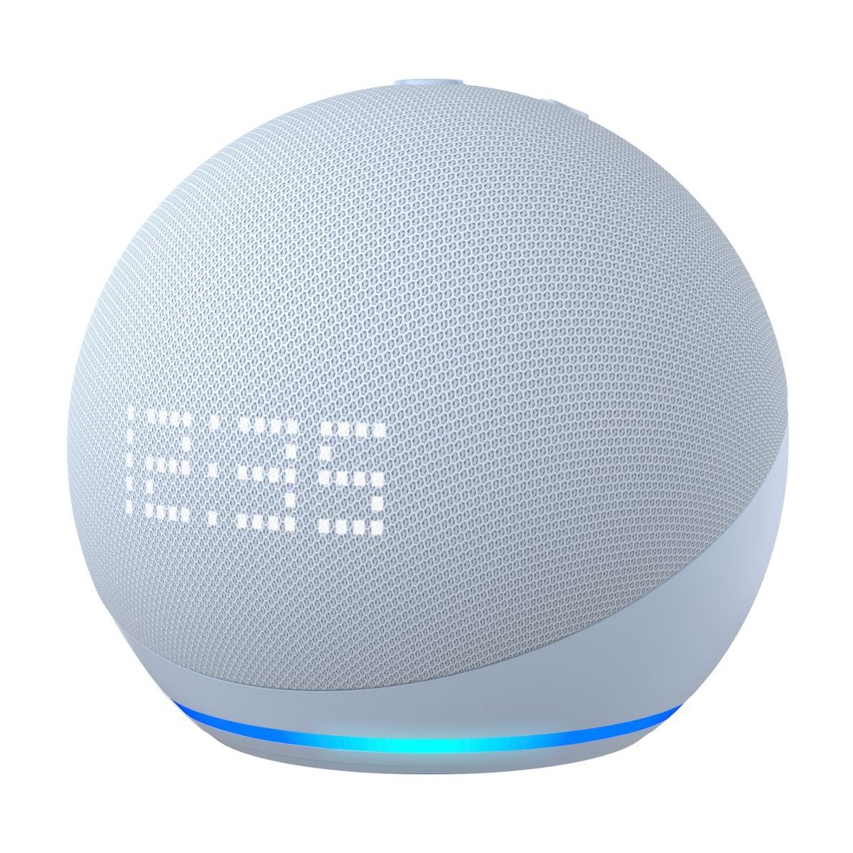 Amazon - Echo Dot 5th Smart Speaker - Alexa - With Clock - Cloud Blue | Speaker