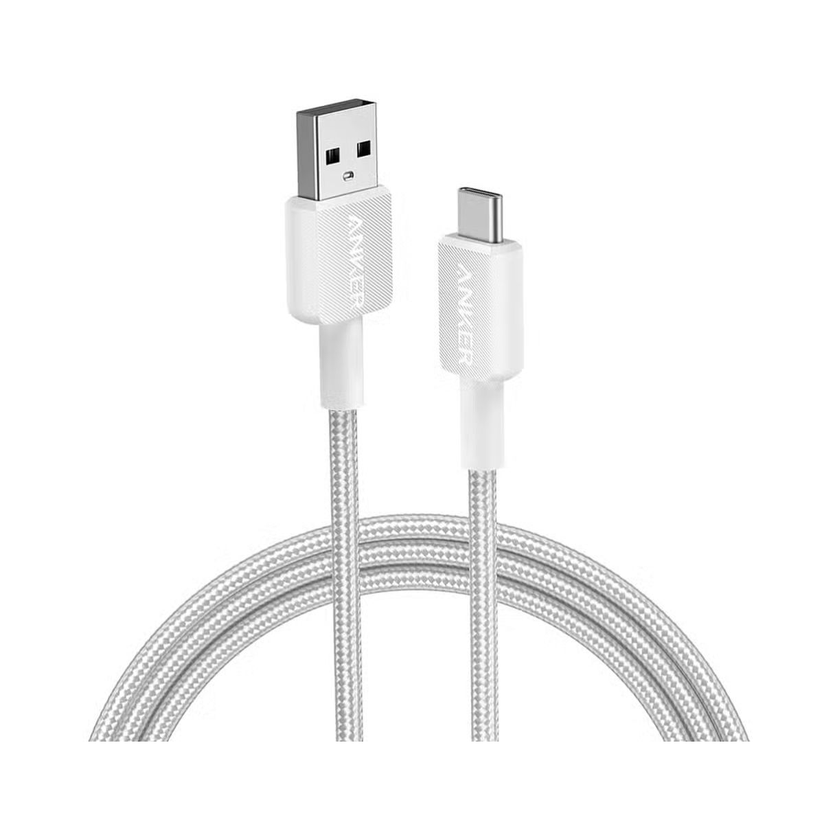Anker 322 USB-A to USB-C Cable 1m – White | Cables
