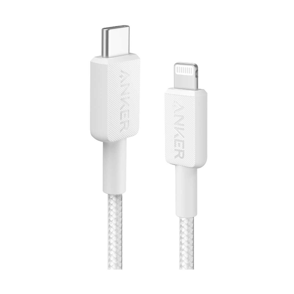 Anker 322 USB-C to Lightning Cable 0.9m - White | Cables