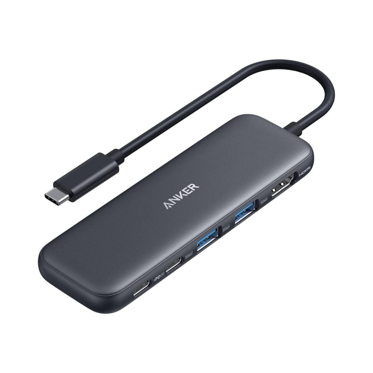 Anker 332 USB-C Hub 5 in1 – Black | Cables