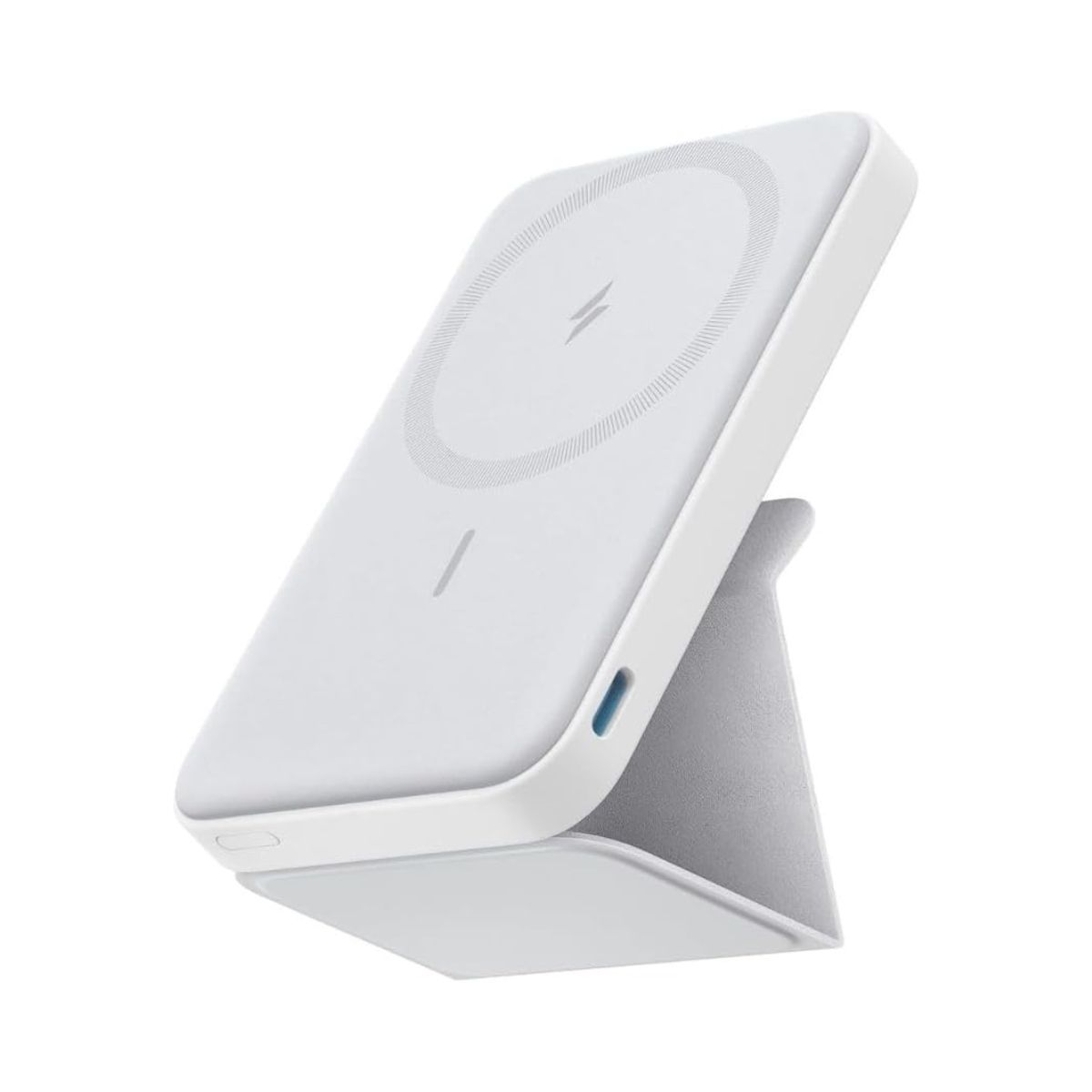 Anker MagGo Wireless Power Bank 5000mAh - Foldable Stand – White | PowerBank
